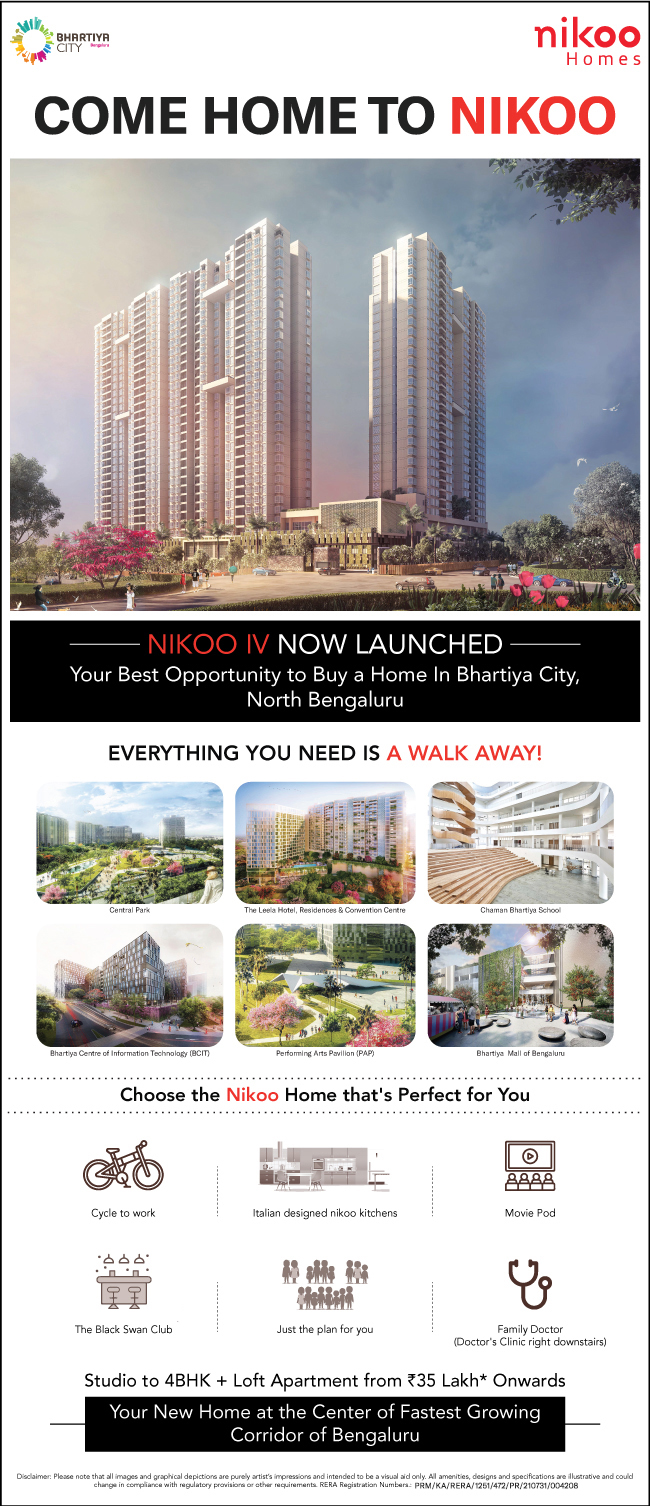Nikoo Homes 4 Thanisandra Main Rd, RK Hegde Nagar, Bengaluru